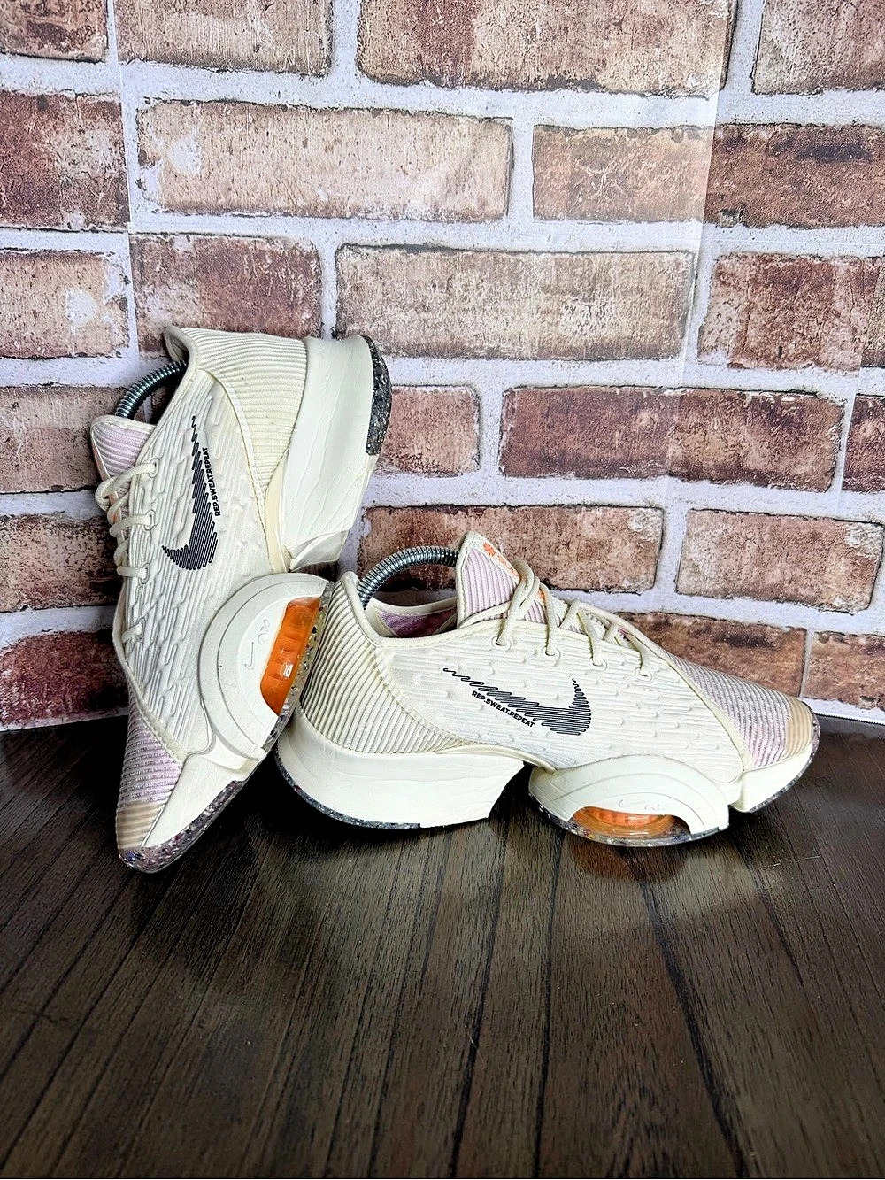 Nike SuperRep 2 Women's Athletic Shoes Cream & Pink US 8.5